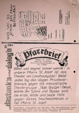 Frauen-Info BDF Tirol Nr. 5/1981