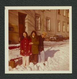 Foto erster Schnee Malfattiheim 1973