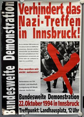 Demonstration gg Nazi Treffen 1994