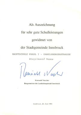 Buch #800 Jahre Junges Innsbruck# mit Auszeichnung