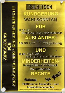 Wahlsonntag 1994