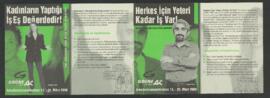 Folder AK Wahlen Türkisch