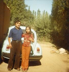 Güldane mit Onkel Türkei 1978