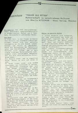 Frauen-Info BDF Tirol Nr. 2./1981