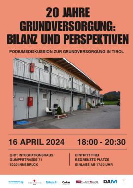 Podiumsdiskussion 20 Jahre Grundversorgung 2024