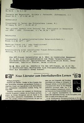 Frauen-Info BDF Tirol Nr. 2/1992