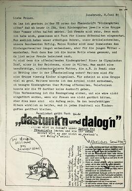 Frauen-Info BDF Tirol Nr. 4/1981