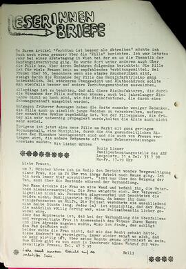 Frauen-Info BDF Tirol Nr. 4/1982